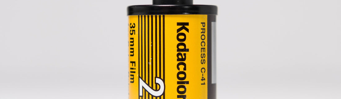 A roll of Kodacolour c41 film