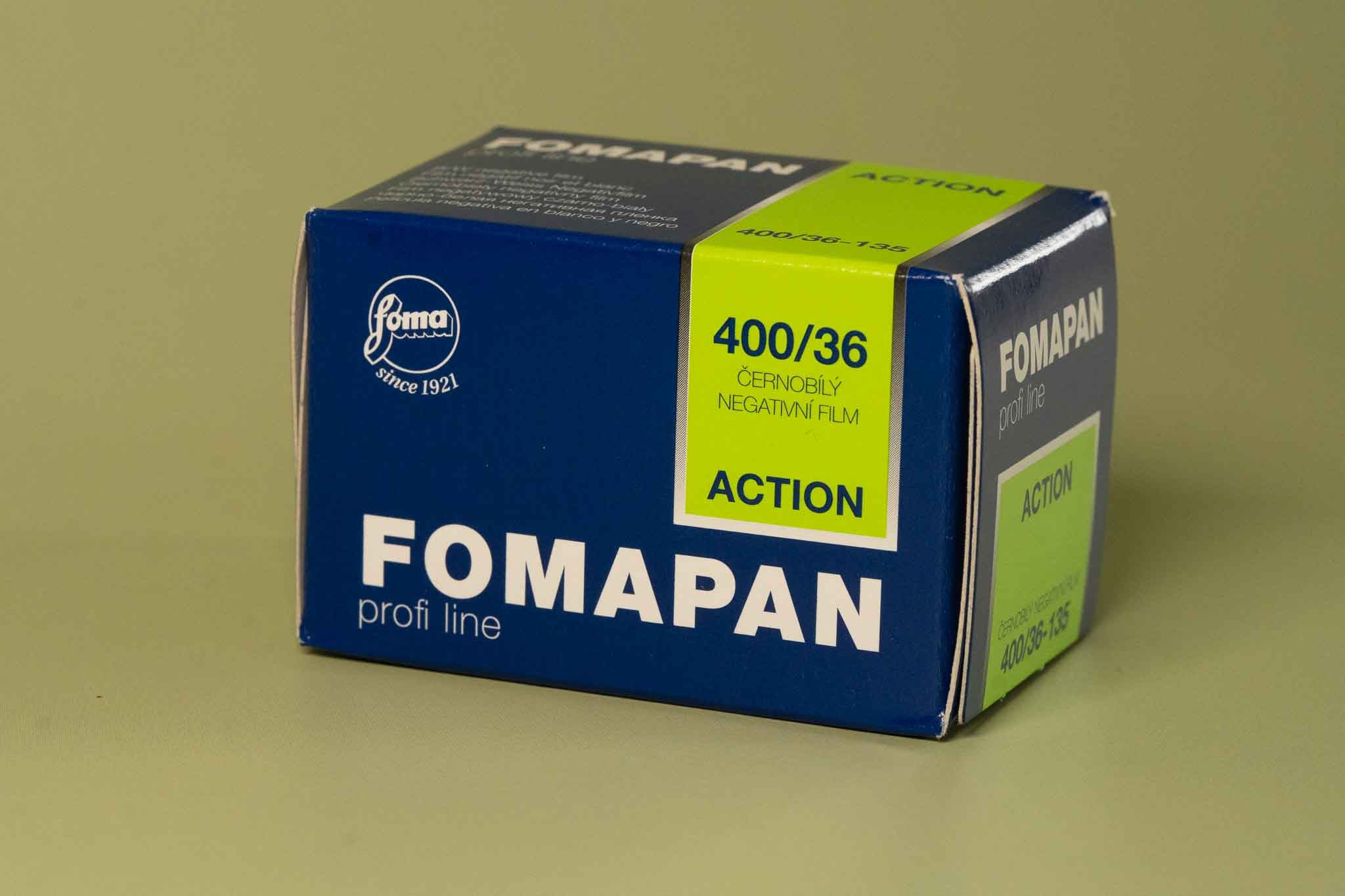 Fomapan Action 400 - 35mm Black & White Film