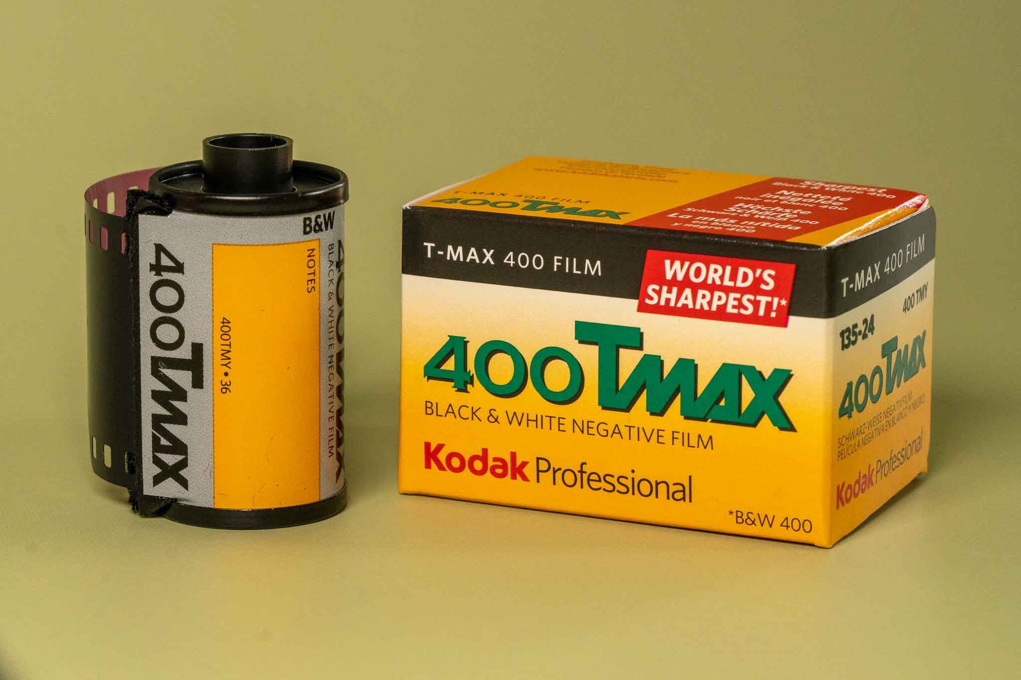 Kodak T-Max 400 - 35mm Black & White Film