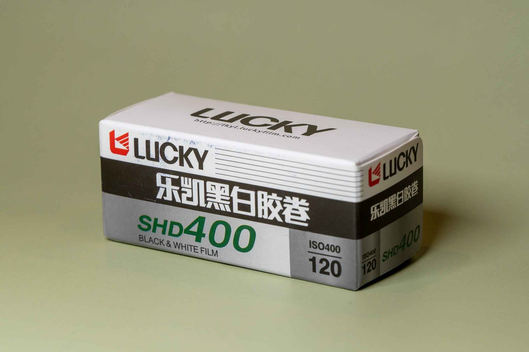 Lucky SHD 400 - 120 Medium Format Black & White Film