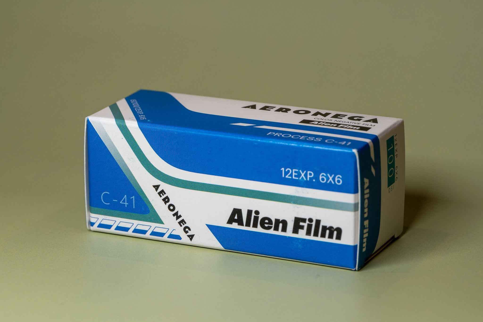 Alien Film Aeronega - 120 Colour Negative Film