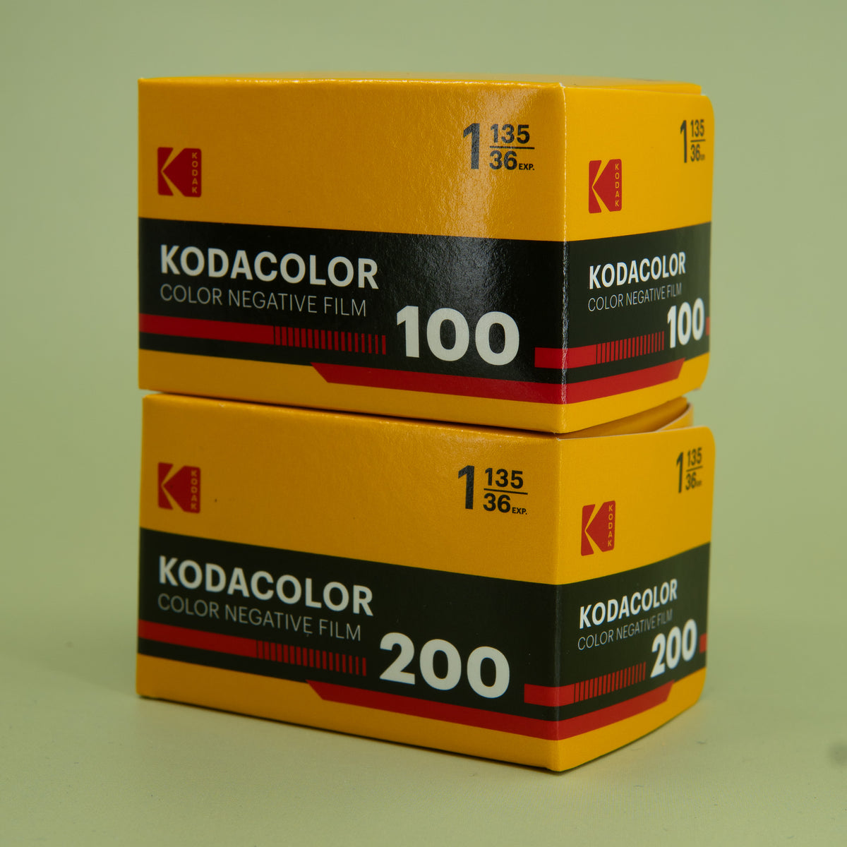 Kodak Kodacolor 100 & 200 - 35mm Colour Negative Film Bundle