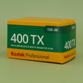 Kodak 400 Tri-X 35mm black and white film box