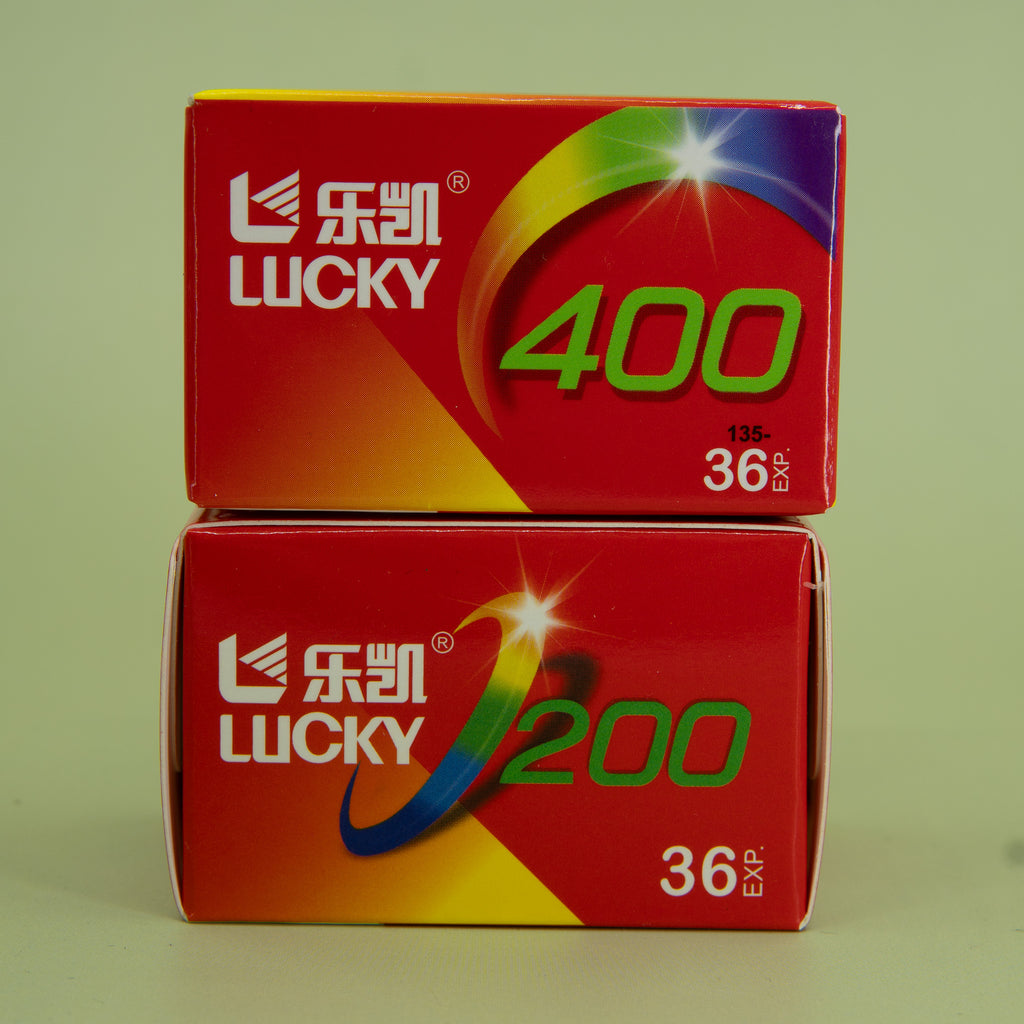 Lucky Colour C200 & C400 - 35mm Colour Negative Film Bundle