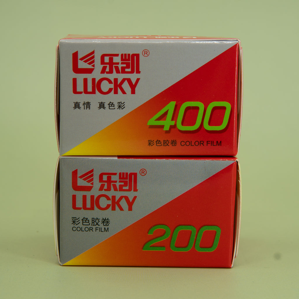 Lucky Colour C200 & C400 - 35mm Colour Negative Film Bundle